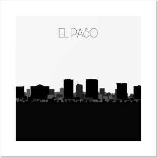 El Paso Skyline Posters and Art